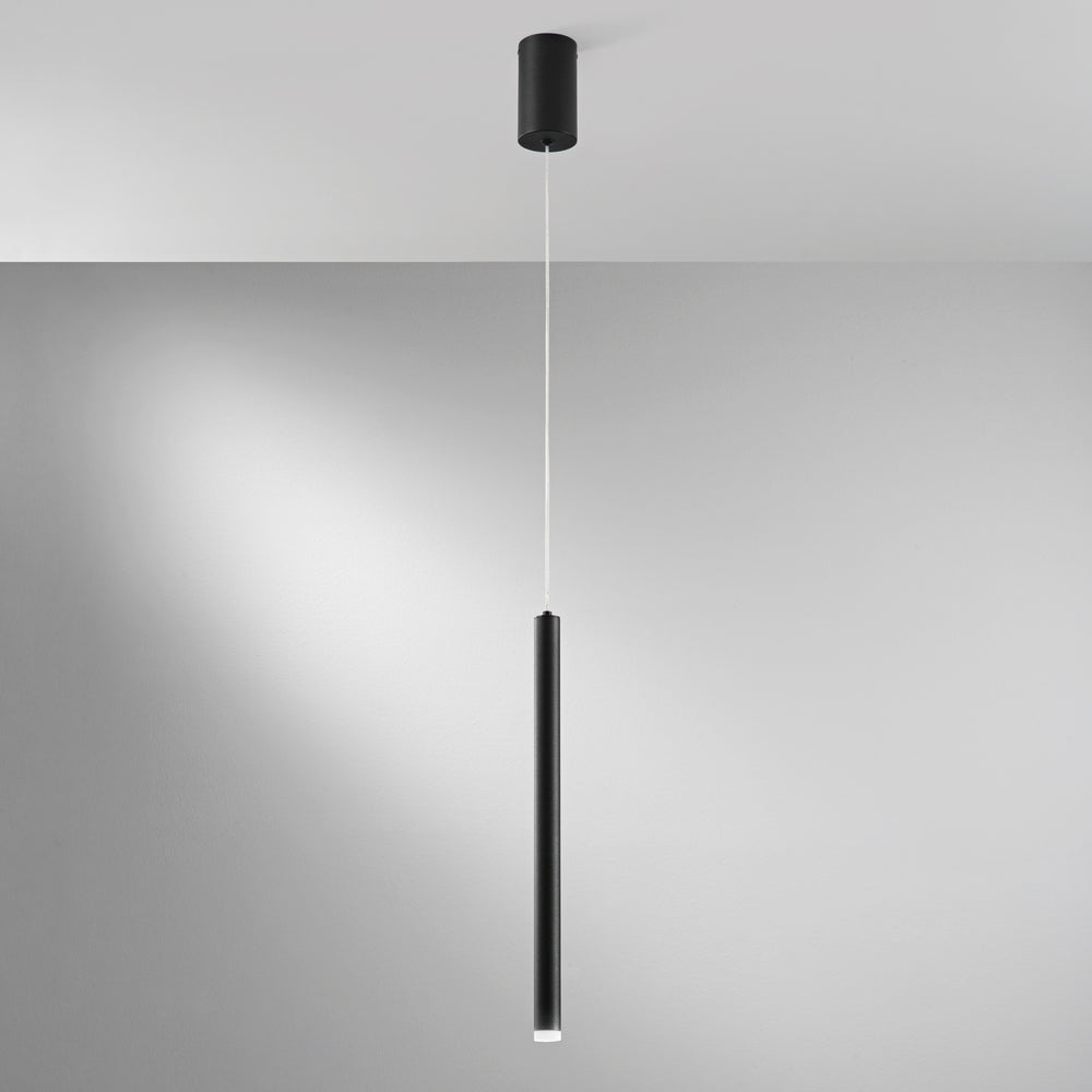 SOSPENSIONE LED PYPE NERA 5W 470LM CCT 2,5X41X200CM