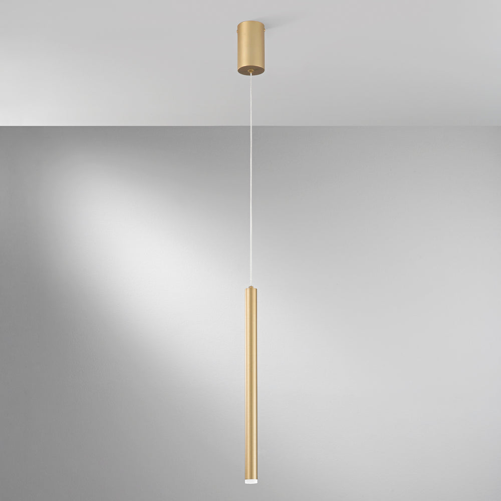 SOSPENSIONE LED PYPE ORO 5W 470LM CCT 2,5X41X200CM