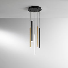 SOSPENSIONE LED PYPE MULTICOLORE 35W 2350LM CCT 2,5X41X200CM