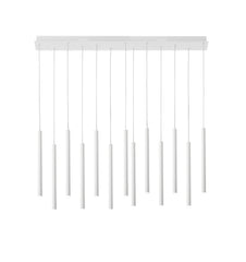 SOSPENSIONE LED PYPE BIANCA 65W 6110LM CCT 2,5X41X200CM