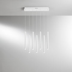 SOSPENSIONE LED PYPE BIANCA 35W 3290LM CCT 2,5X41X200CM