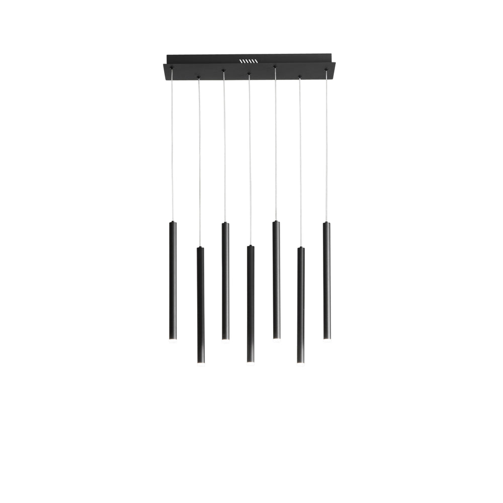 SOSPENSIONE LED PYPE NERA 35W 3290LM CCT 2,5X41X200CM