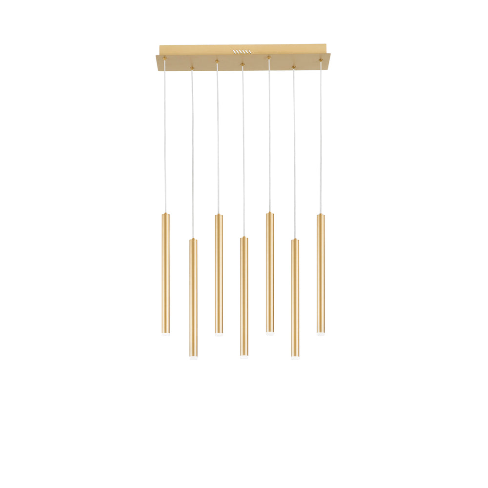 SOSPENSIONE LED PYPE ORO 35W 3290LM CCT 2,5X41X200CM
