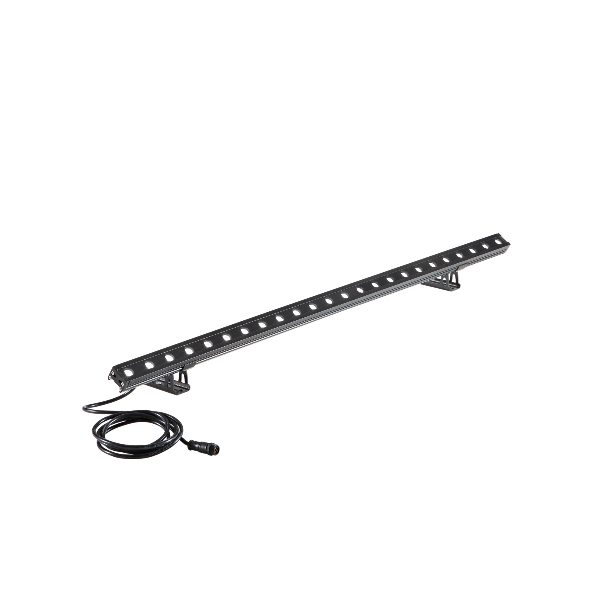 "Wallwasher LED QUICK in allumino nero 36W 24V con funzione RGBW"