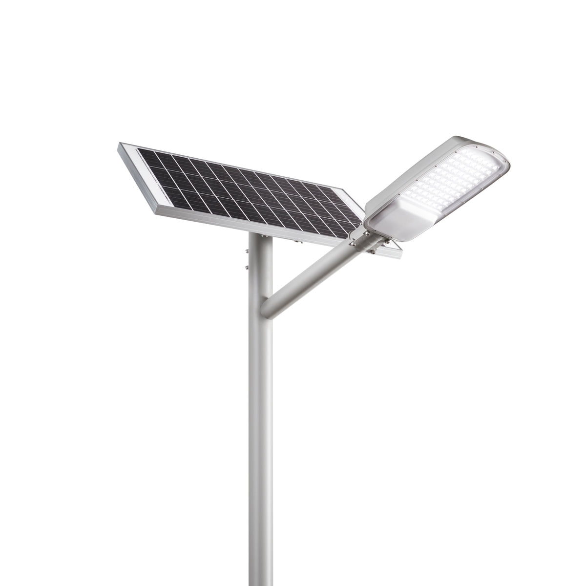 "Faro stradale RADIUS 30W con pannello solare 3000K"