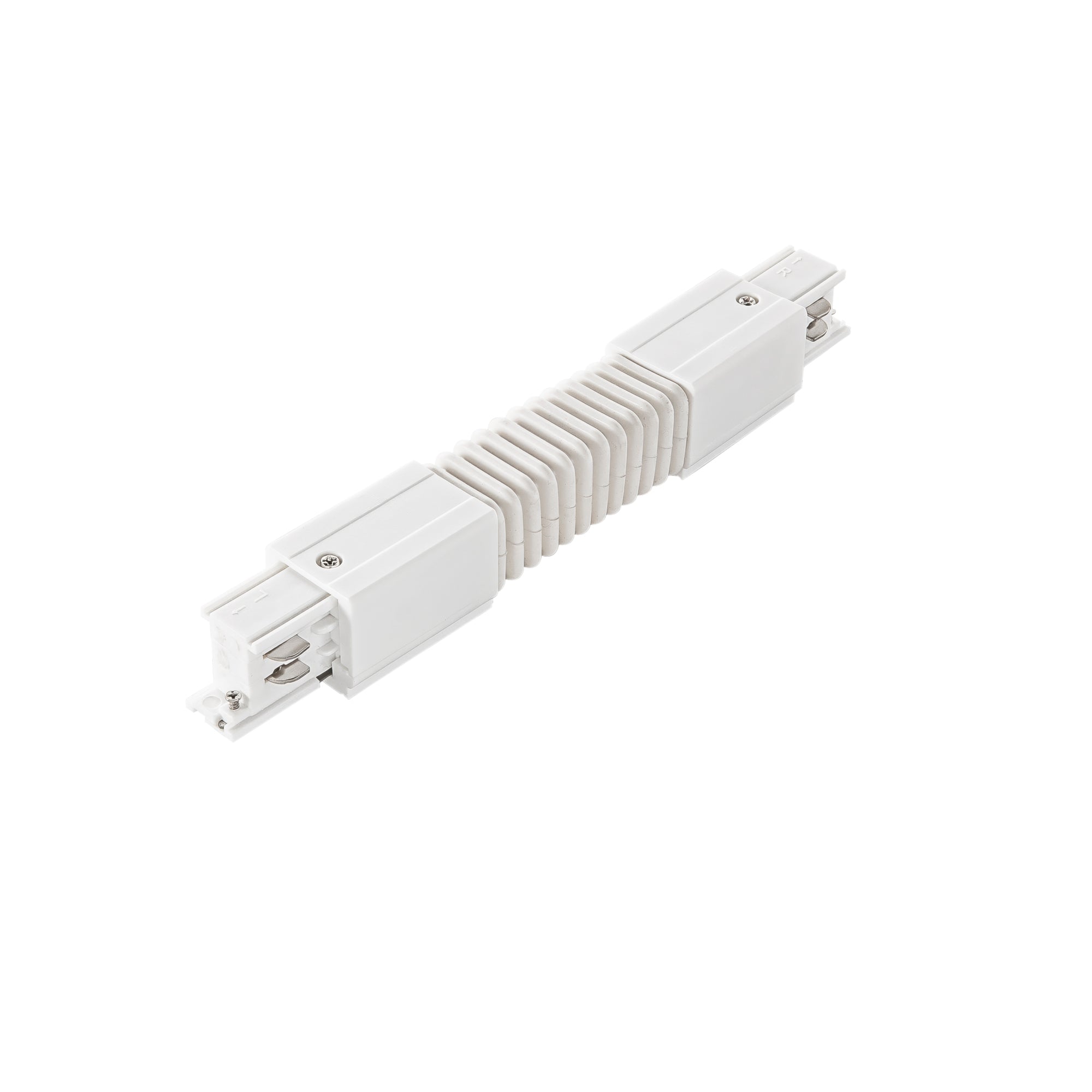 "Connessione flessibile per binario RAIL bianco"