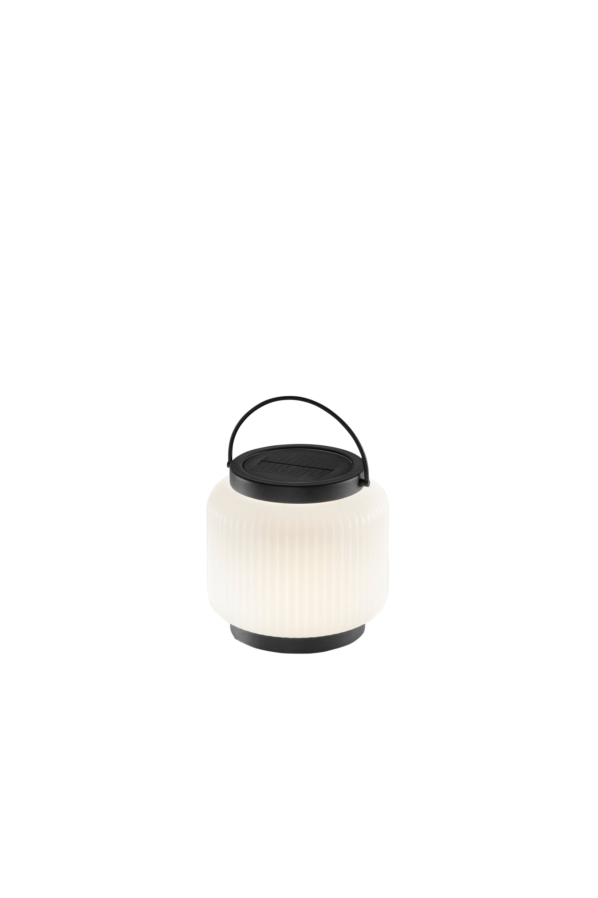 LUMETTO LED SOLARE RICARIABILE ROBIN NERO 1,2W 3000K DIMM. IP54