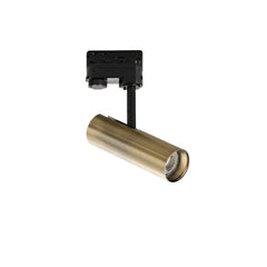 "Proiettore LED ROCKET bronzo per binario trifase con CCT"
