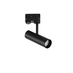 "Proiettore LED ROCKET nero per binario trifase con CCT"