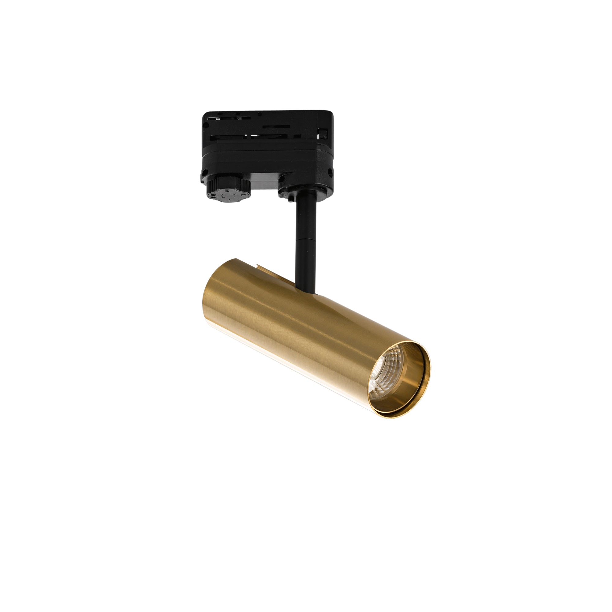"Proiettore LED ROCKET oro per binario trifase con CCT"