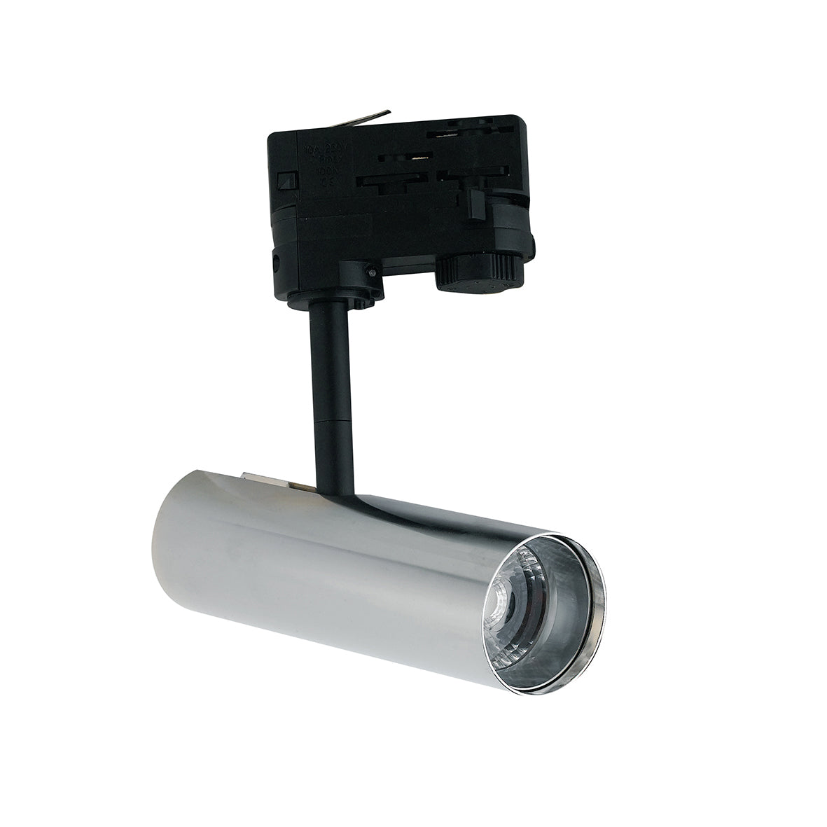 "Proiettore LED ROCKET per binario trifase 4000K - Cromo