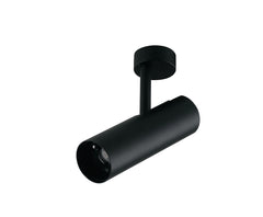 Spot applique LED ROCKET  in alluminio per binario trifase 4000K - Nero