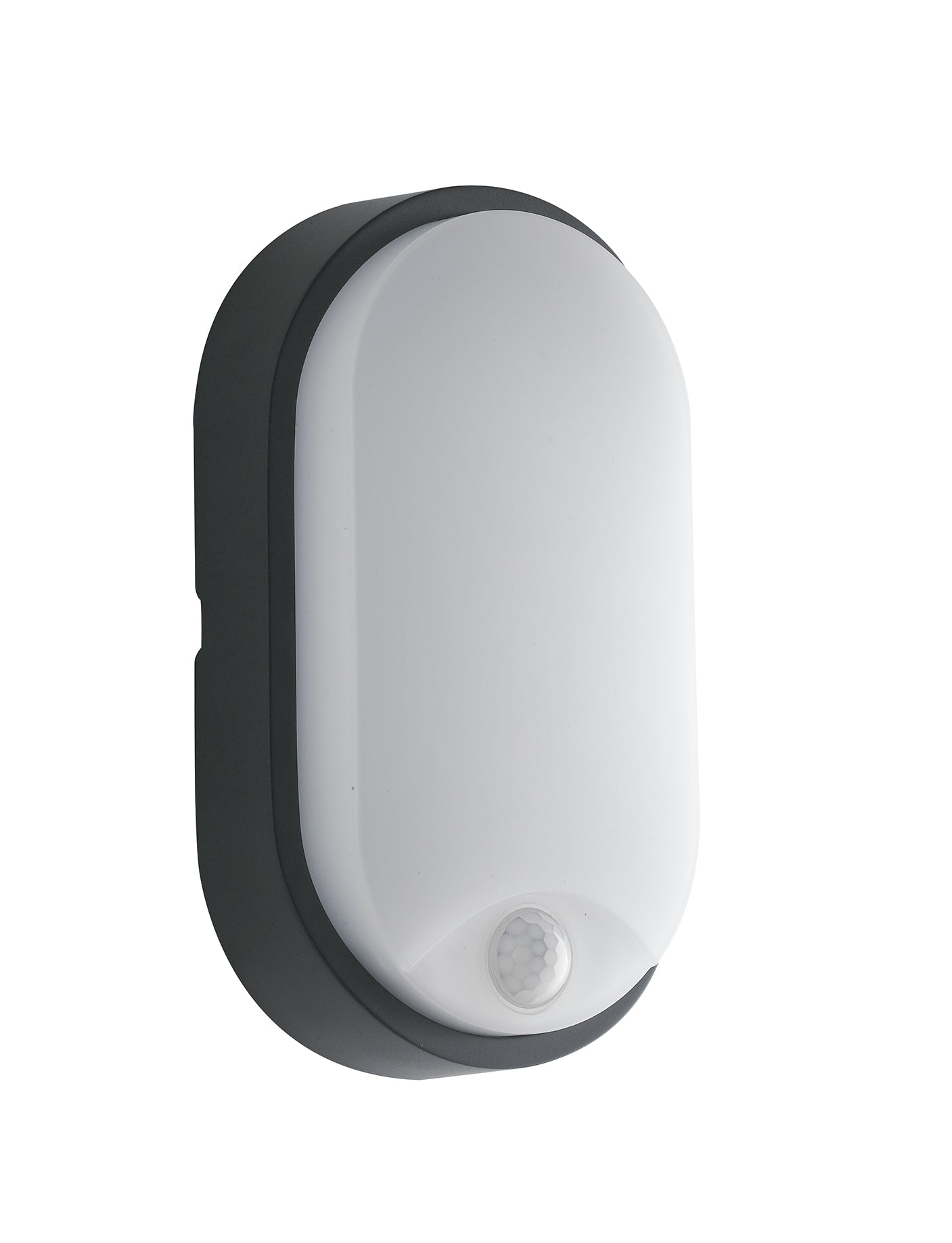 "Plafoniera da esterno LED SENSITIVE antracite con sensore di movimento 4000K