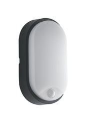 "Plafoniera da esterno LED SENSITIVE antracite con sensore di movimento 4000K