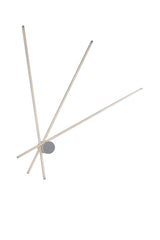 "Plafoniera LED SHANGHAI 3 punti luce in alluminio bianco 4000K (Luce naturale)"