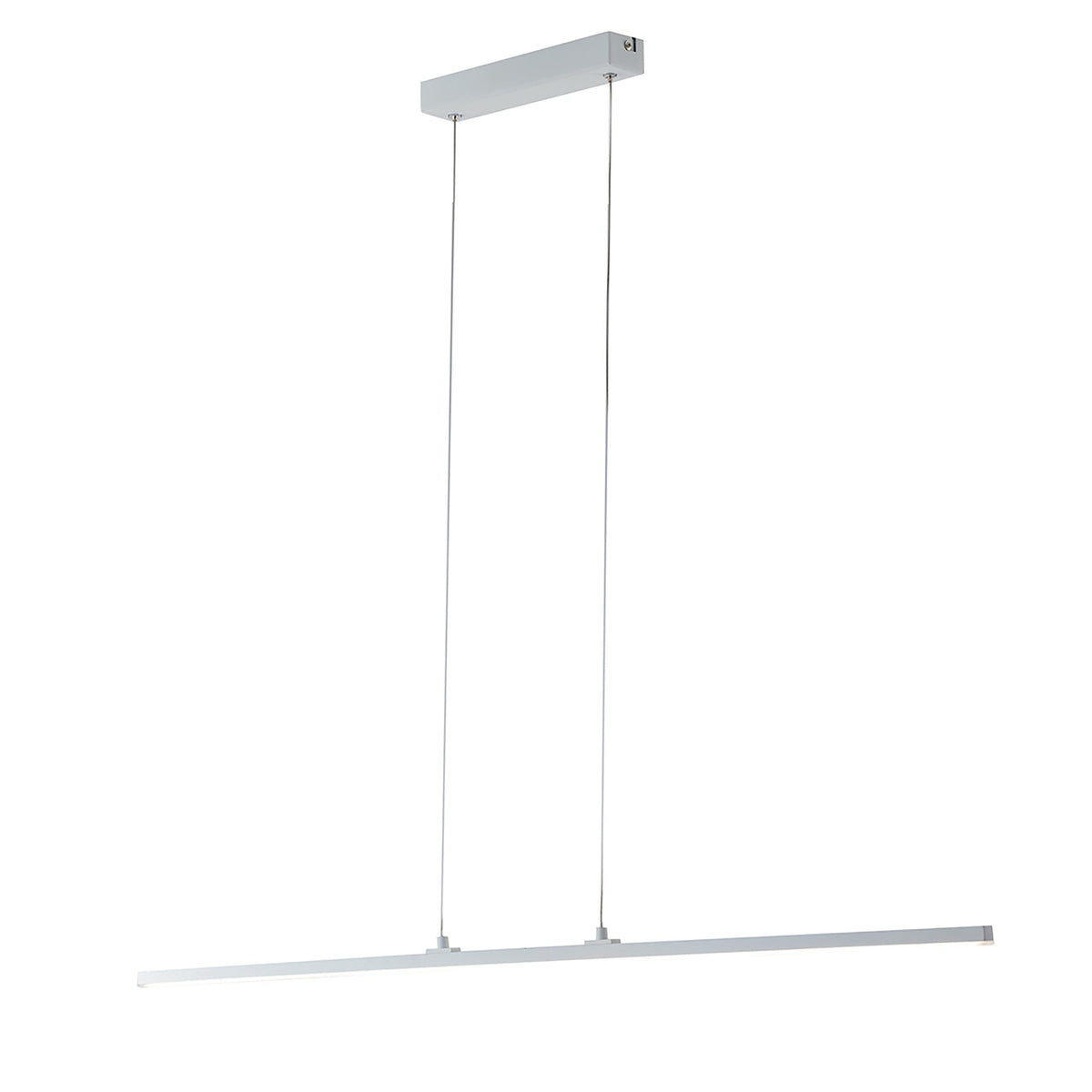 "Sospensione SHANGHAI 1 punto luce in alluminio bianco 4000K (Luce naturale)"