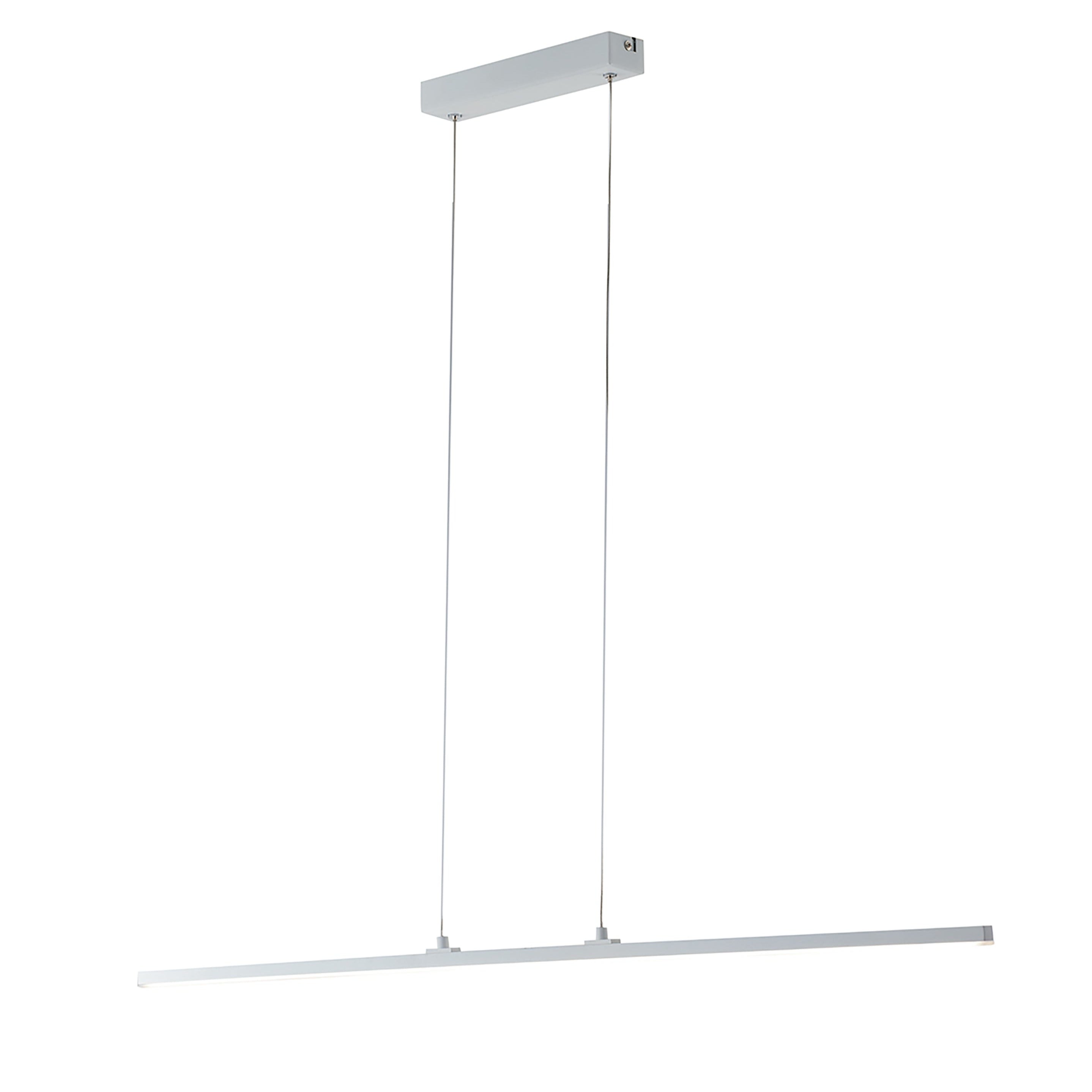 SOSPENSIONE LED SHANGHAI BIANCA 29W 3250LM 3000K 100X1,2X150CM