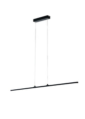 SOSPENSIONE LED SHANGHAI NERA 29W 3250LM 4000K 100X1,2X150CM