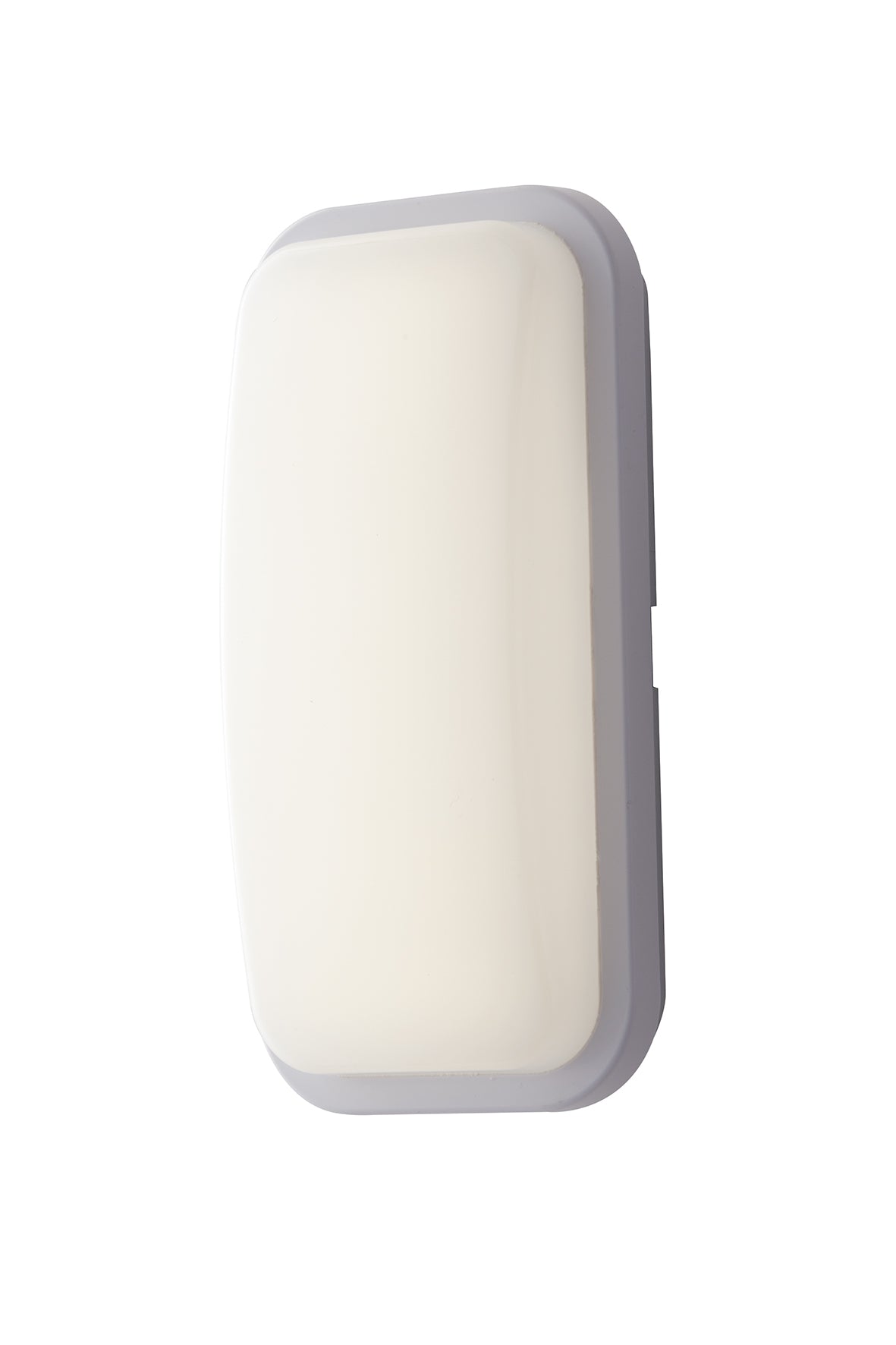"Plafoniera da esterno LED SHELLY rettangolare bianca 20W con CCT