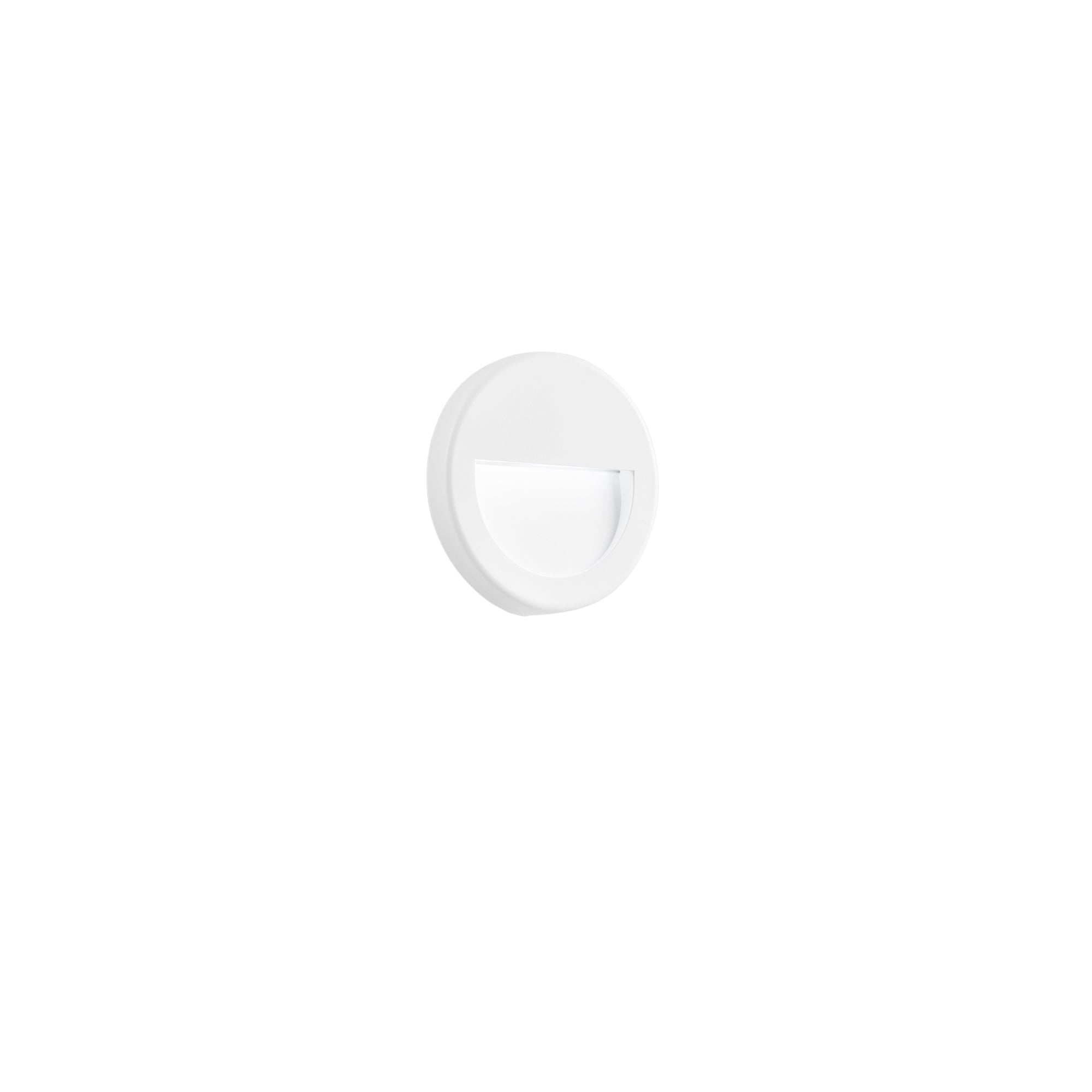 "Segnapassi SMILE bianco 3W con CCT 11x11cm"