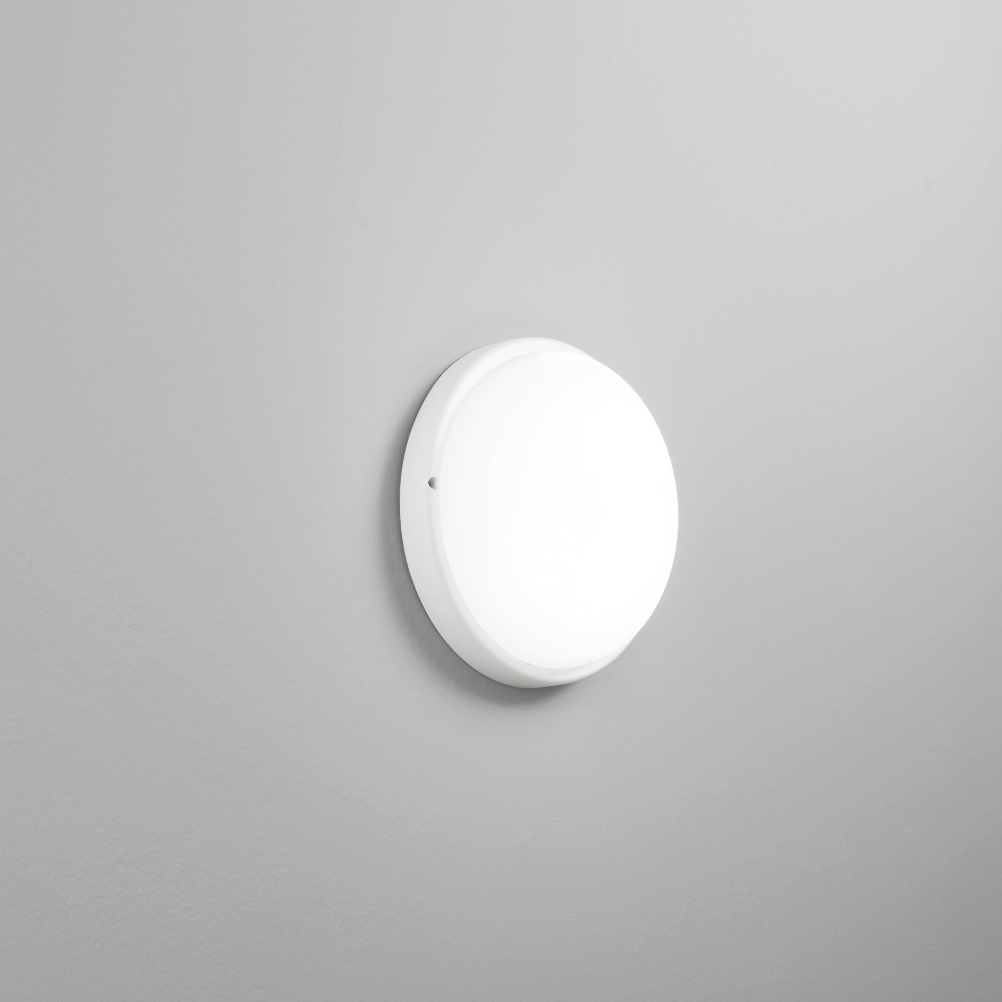 PLAFONIERA LED SPEEDY BIANCA 12W 1800LM 3000K IP65 D.19,5X3,8CM