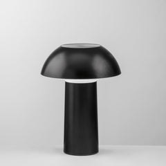 LAMPADA DA TAVOLO LED MYKES NERA 4,5W 300LM CCT DIMM. 16X21CM