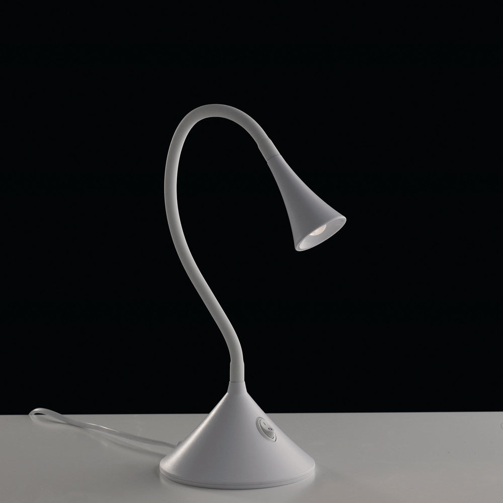 LAMPADA DA LETTURA LED NEWTON BIANCA 3,2W 300LM 4000K 13X13X51CM