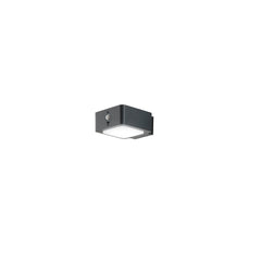 "Applique solare LED TED in alluminio antracite con sensore di movimento 4000K"