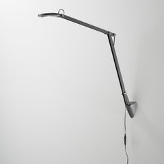 LAMPADA DA LETTURA LED LOCKE GRIGIA 6W 700LM 4000K 53X55CM
