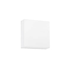 "Plafoniera da esterno LED TOGO quadrata bianca con interruttore CCT - 25 cm."