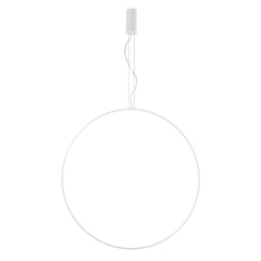 "Sospensione LED TOORX in alluminio bianco, CCT,  Ø 100 cm."