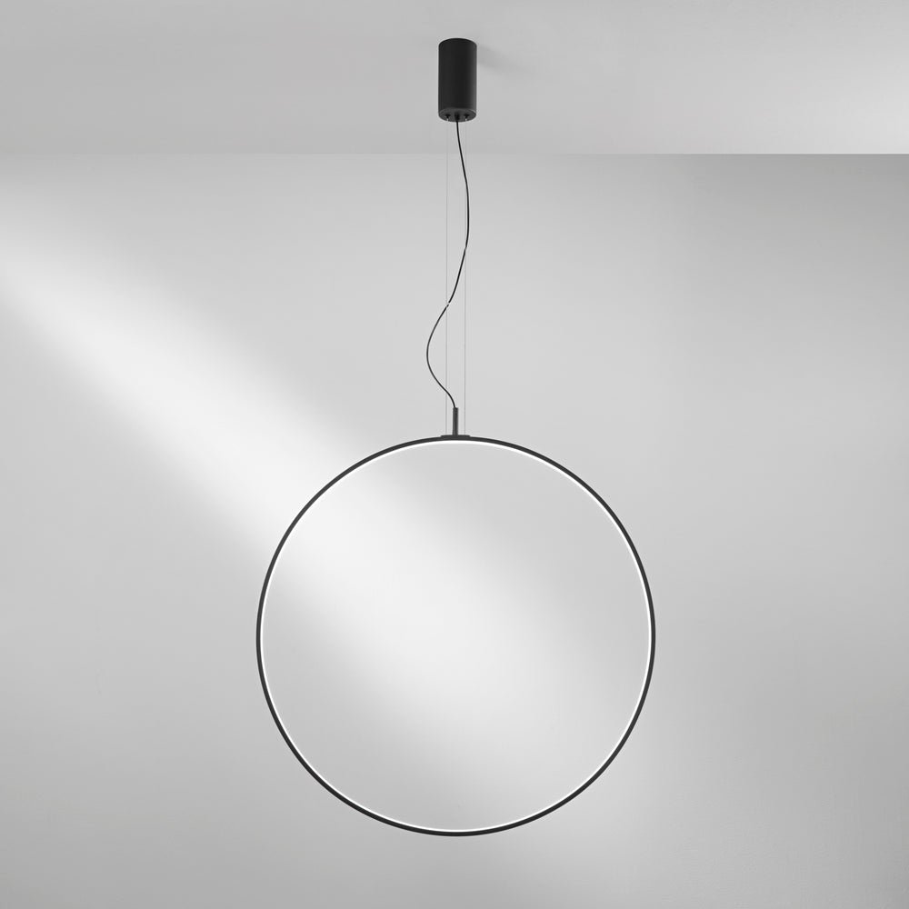 SOSPENSIONE LED TOORX NERA 40W 4400LM CCT 80X2CM
