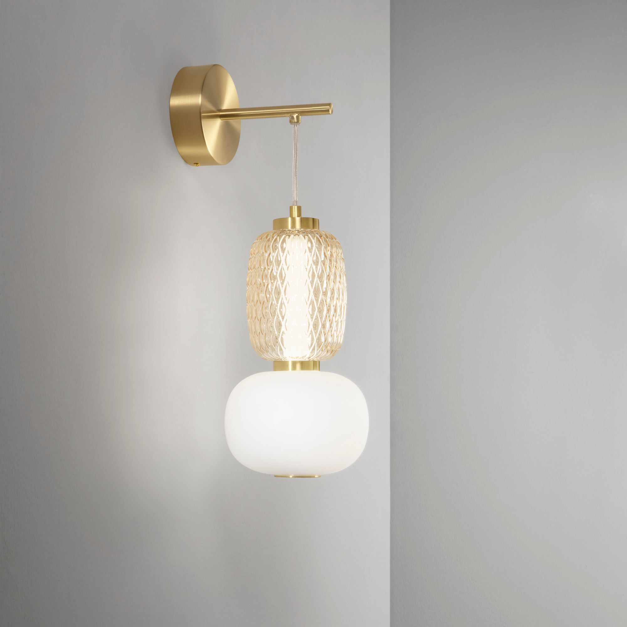 APPLIQUE LED TOTEM ORO 18W 2000LM 3000K 22X55CM