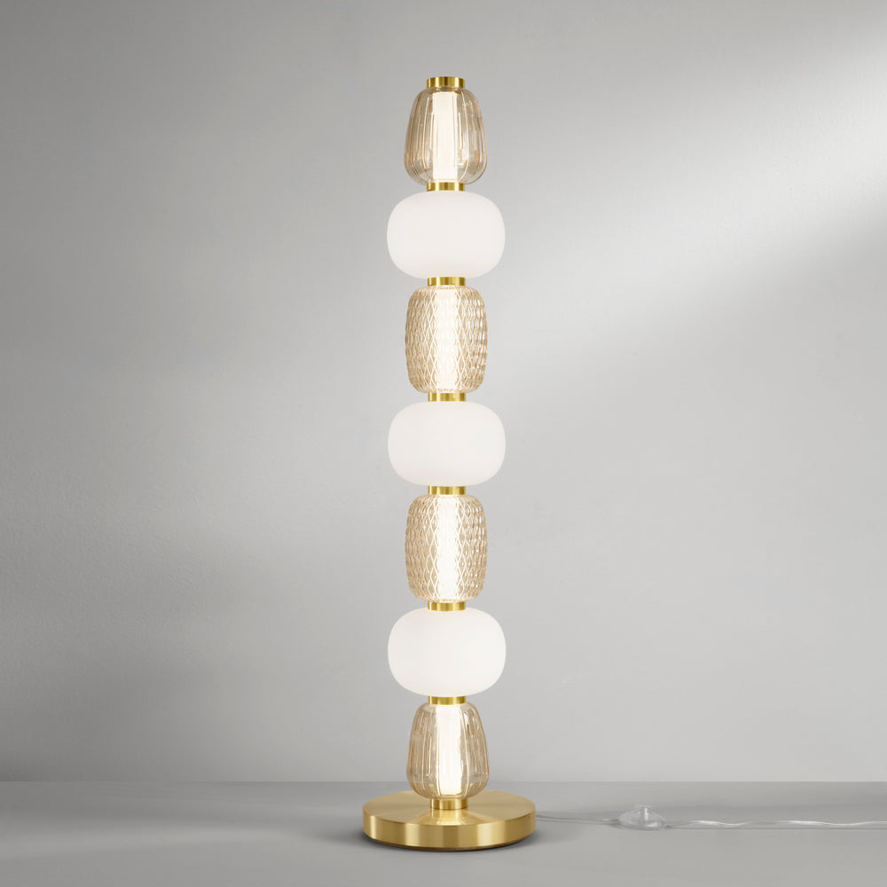 PIANTANA LED TOTEM ORO 42W 4500LM 3000K 25X108,8CM