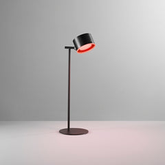 LUMETTO RICARICABILE LED TESLA NERO TESTA MAGNETICA 4W 186LM RGB+CCT INCLUSO BASETTA PER APPLIQUE 12