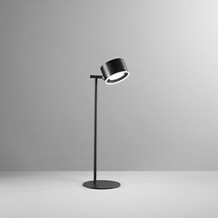 LUMETTO RICARICABILE LED TESLA NERO TESTA MAGNETICA 4W 186LM RGB+CCT INCLUSO BASETTA PER APPLIQUE 12