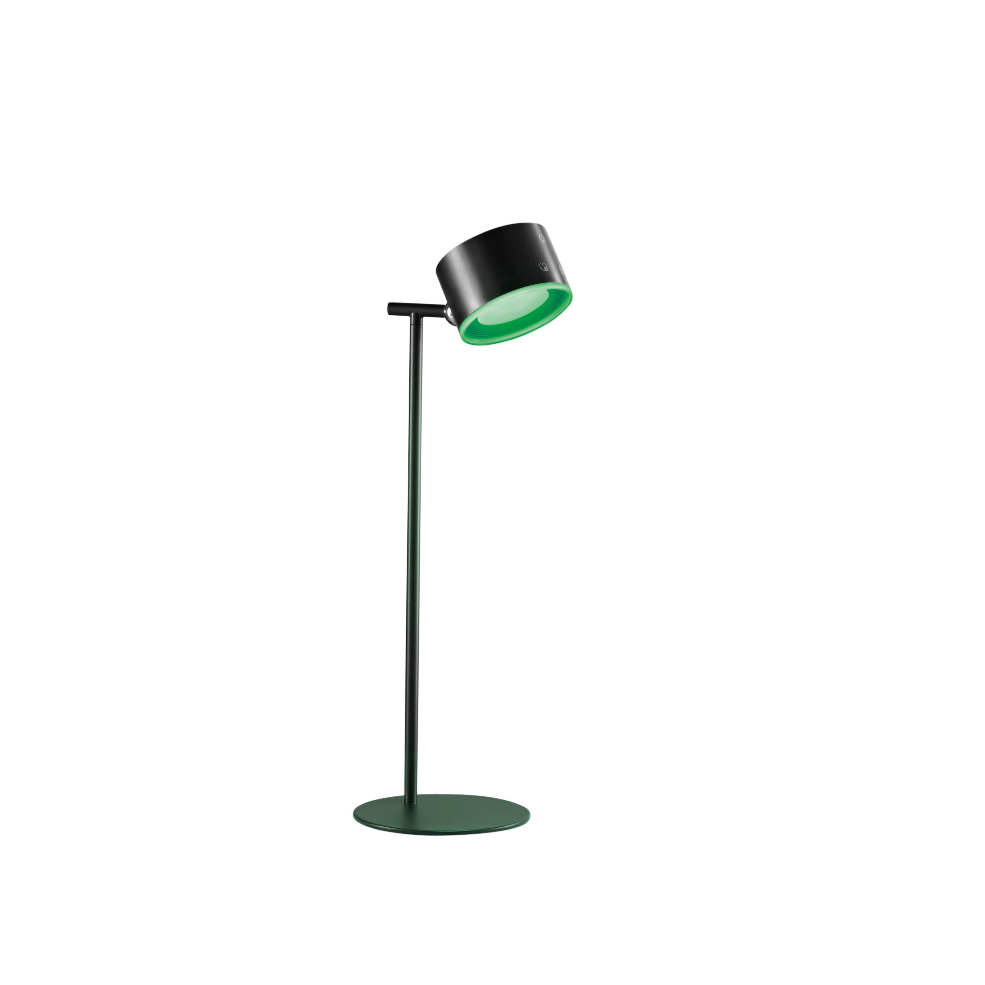 LUMETTO RICARICABILE LED TESLA NERO TESTA MAGNETICA 4W 186LM RGB+CCT INCLUSO BASETTA PER APPLIQUE 12