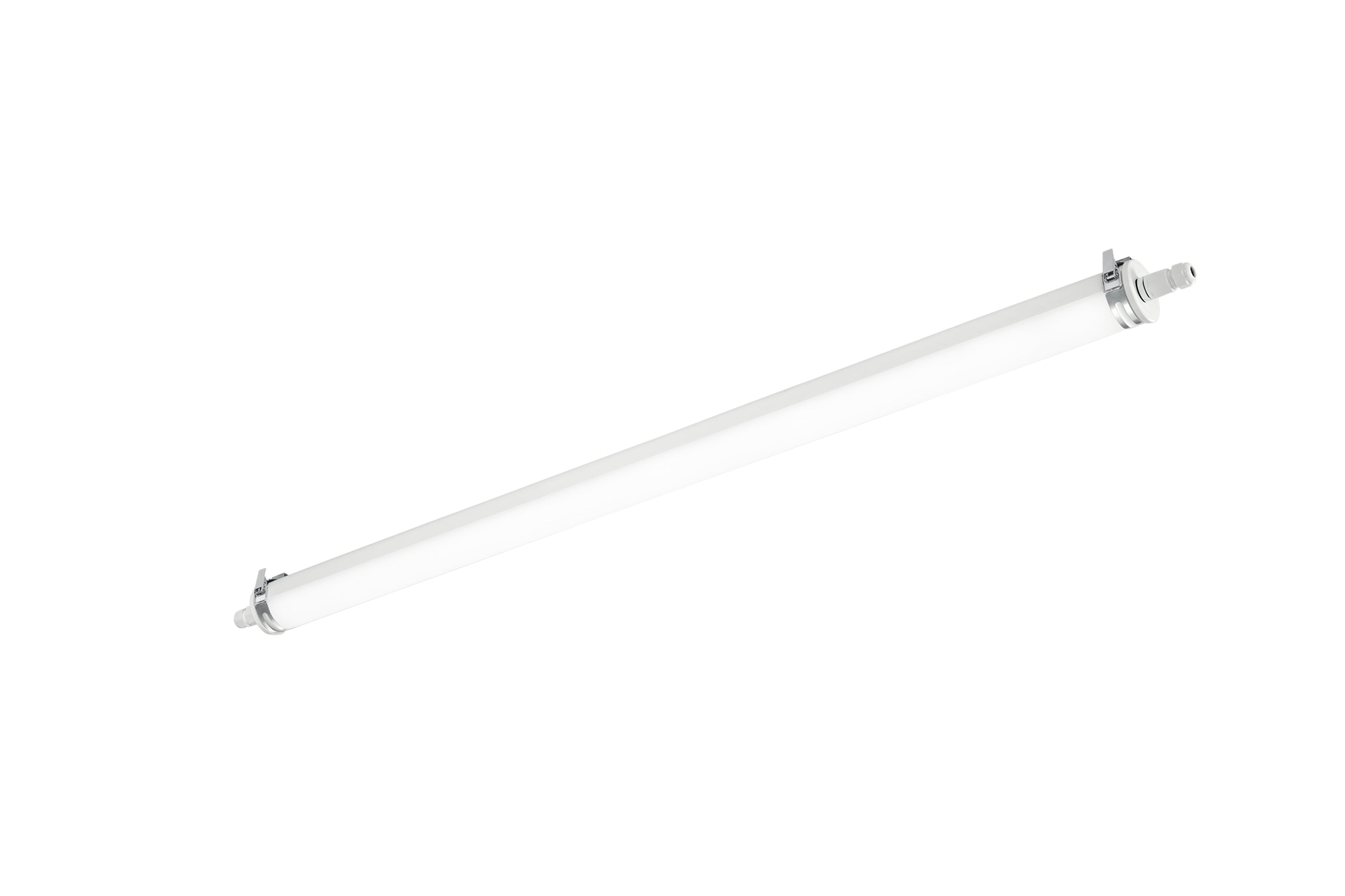 "Plafoniera LED UBOOT TRI-PROOF ad uso industriale bianca 164 cm