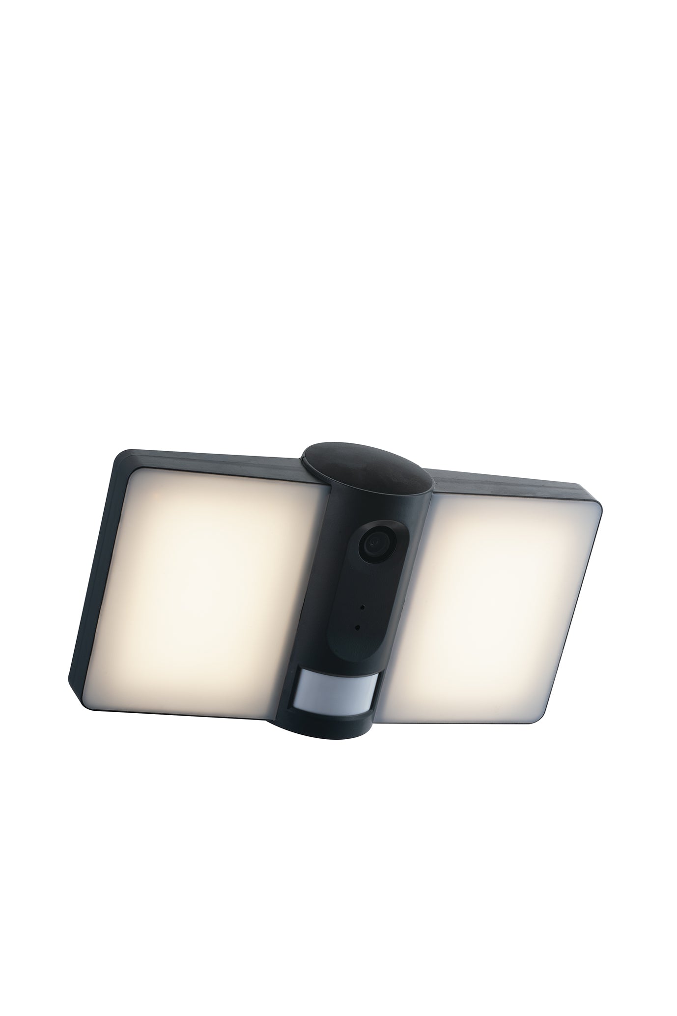 "Proiettore LED VYSOR con telecamera, alluminio antracite, 20W, full duplex audio e Wi-Fi