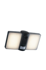 "Proiettore LED VYSOR con telecamera, alluminio antracite, 20W, full duplex audio e Wi-Fi