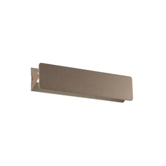 "Applique LED AILERON in alluminio bronzo con diffusore orientabile"