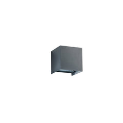 "Applique LED da esterno ALFA 20 in alluminio antracite 2X10W con CCT IP54"