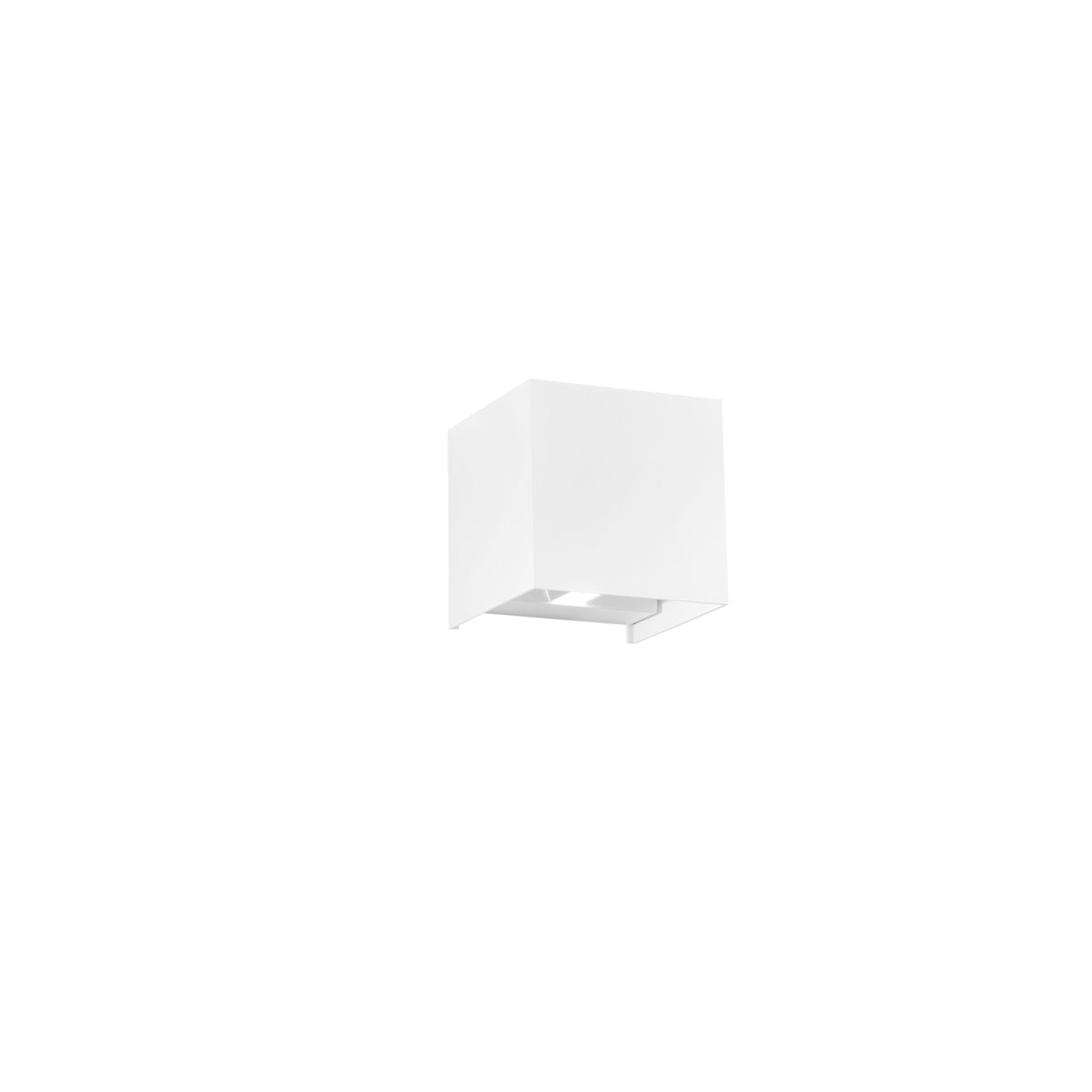 "Applique LED da esterno ALFA 20 in alluminio bianco 2X10W con CCT IP54"