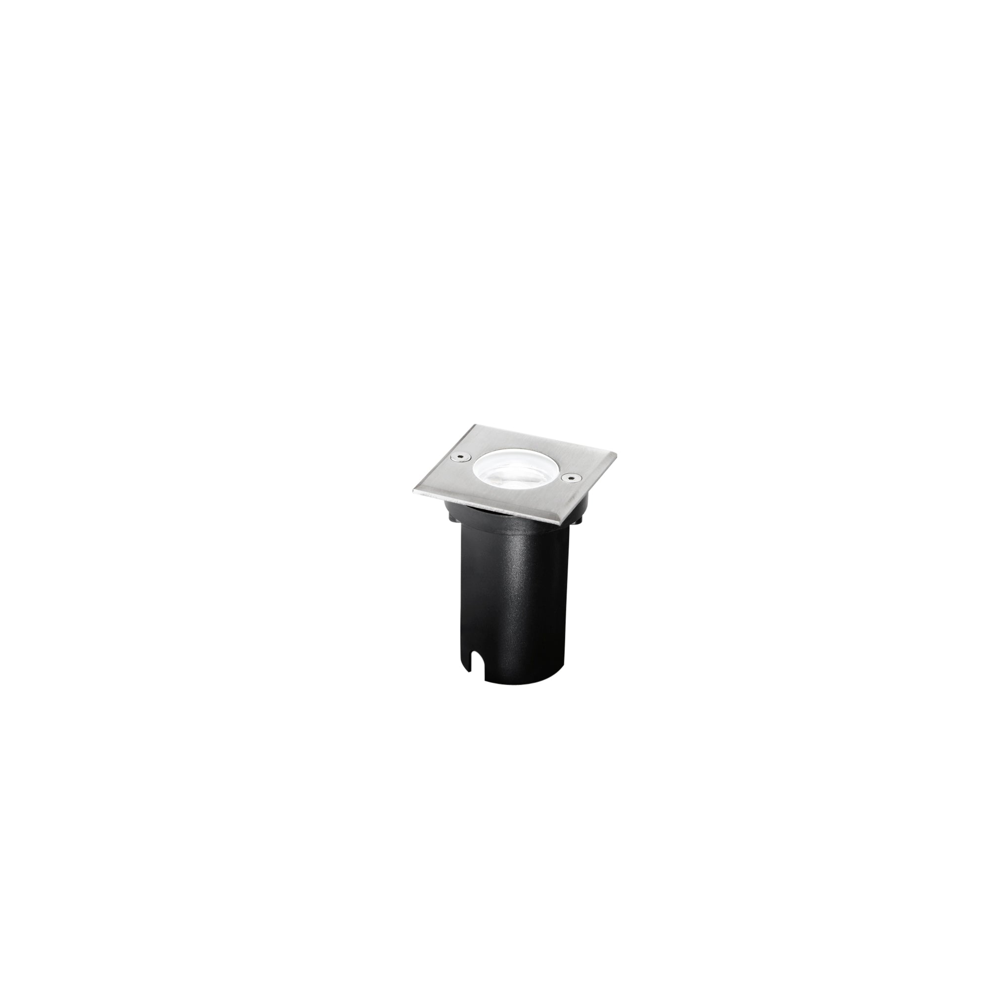 "Incasso LED WALK in acciao inox quadrato 3W 3000K 7 cm