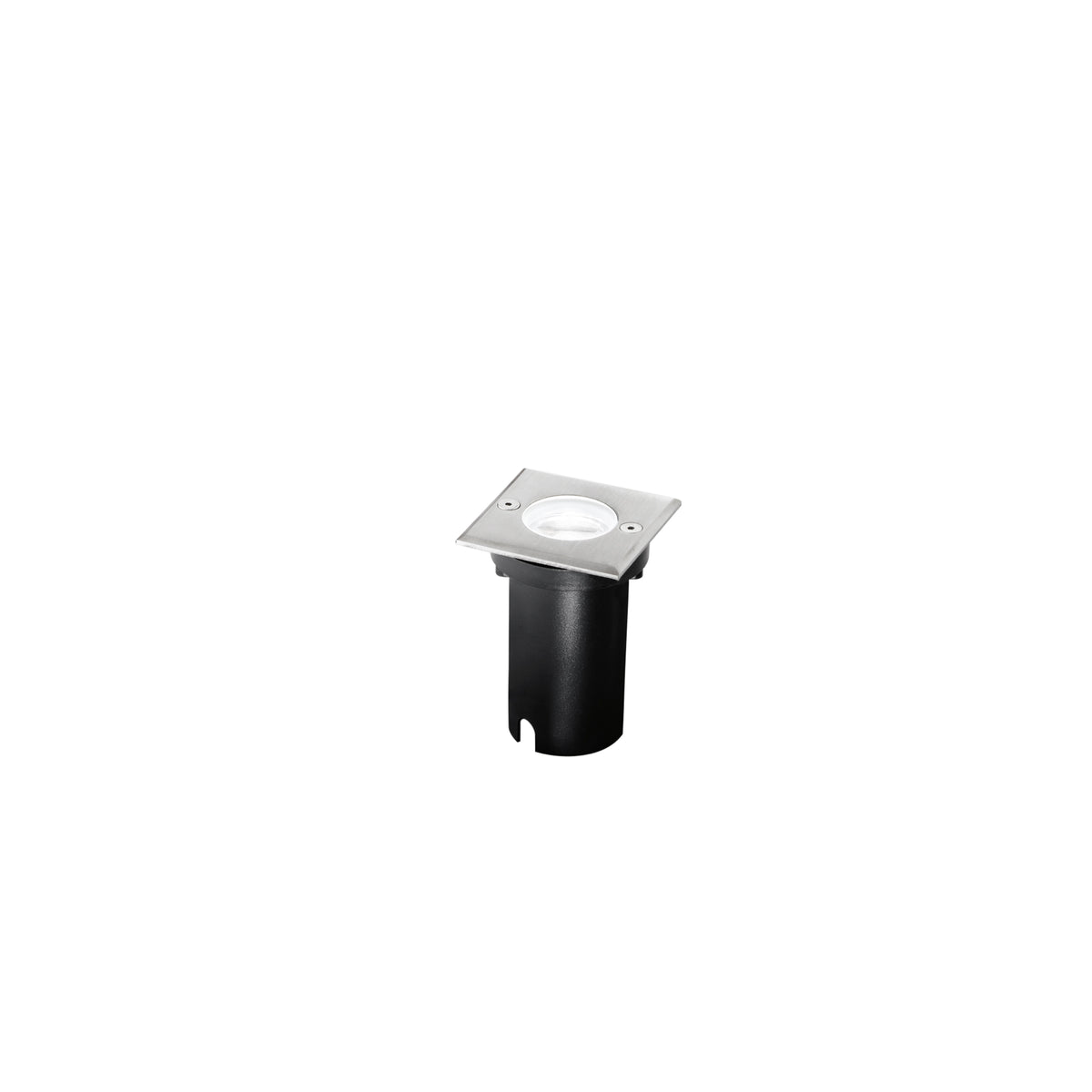 "Incasso LED WALK in acciao inox quadrato 3W 3000K 7 cm