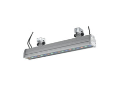 "Proiettore LED WALLWASHER in alluminio RGB FULL COLOR  18 luci LED 2W
