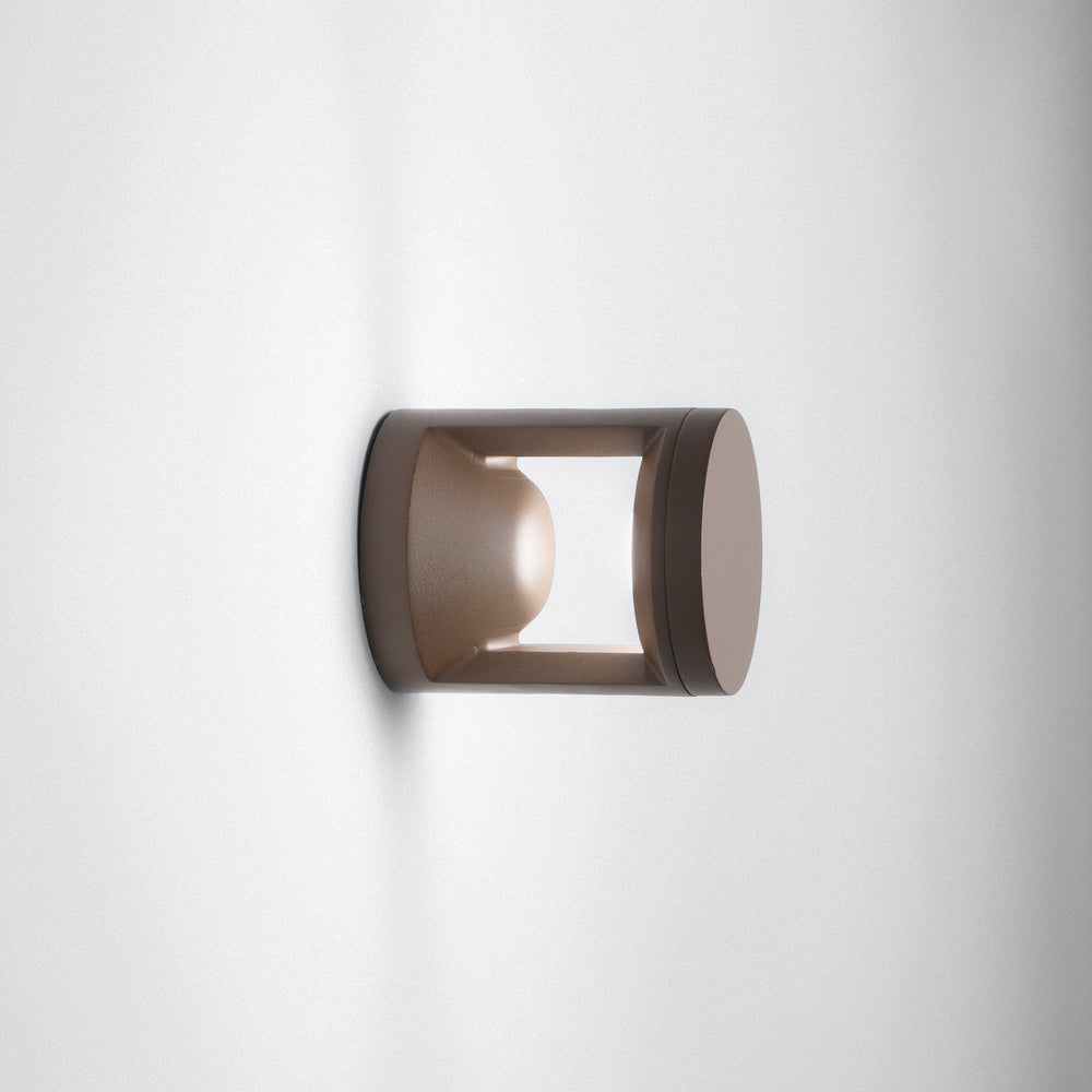 APPLIQUE LED WAMI BRONZO 12W 1530LM CCT IP65 12X14,4X12CM