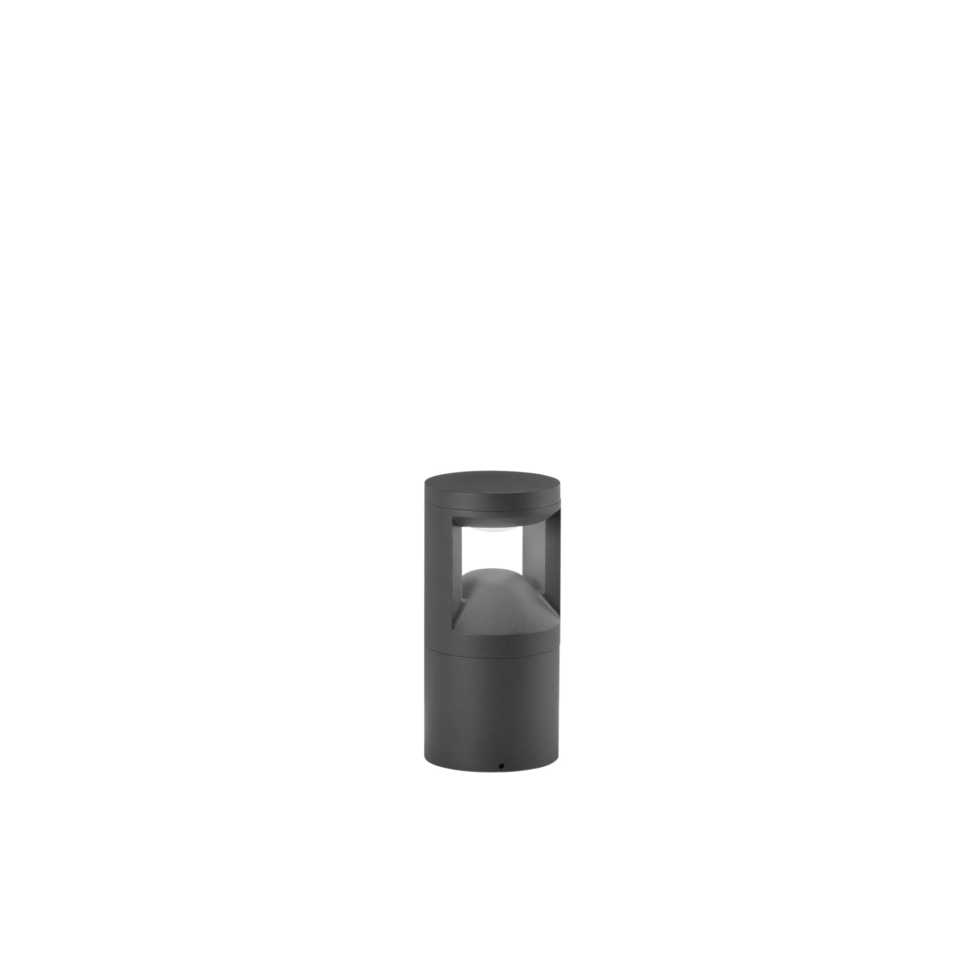 PALETTO LED WAMI ANTRACITE 12W 1530LM CCT IP65 12X25CM