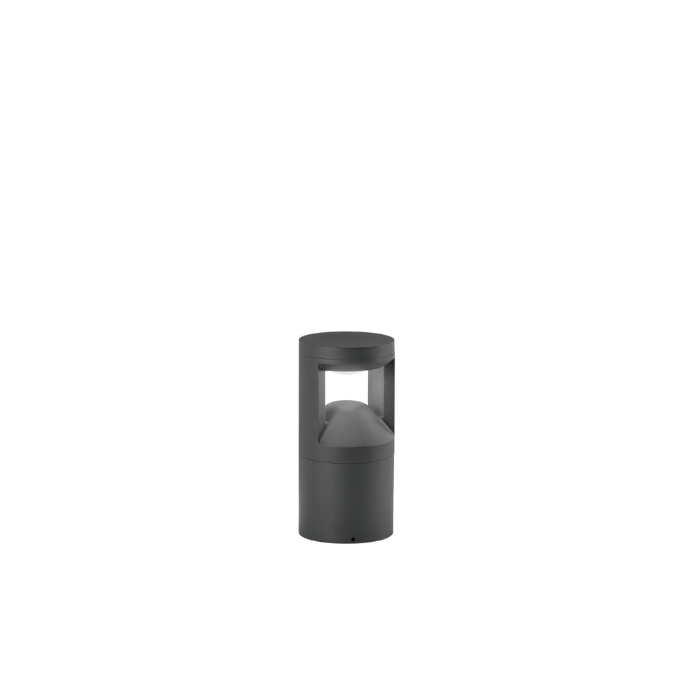 PALETTO LED WAMI ANTRACITE 12W 1530LM CCT IP65 12X25CM
