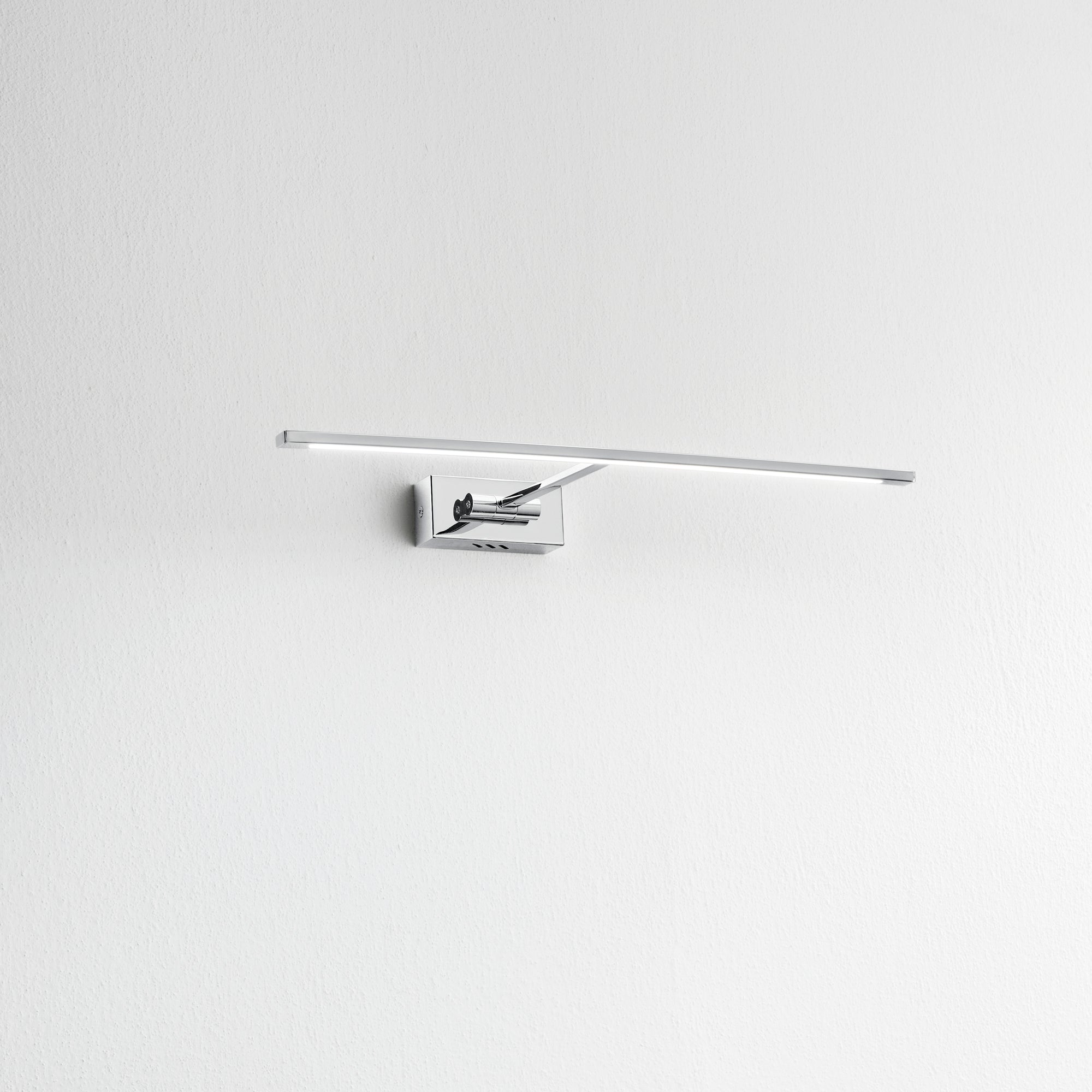 APPLIQUE LED ANDROMEDA CROMO 4W 470LM 3500K 45,5X21X4,5CM